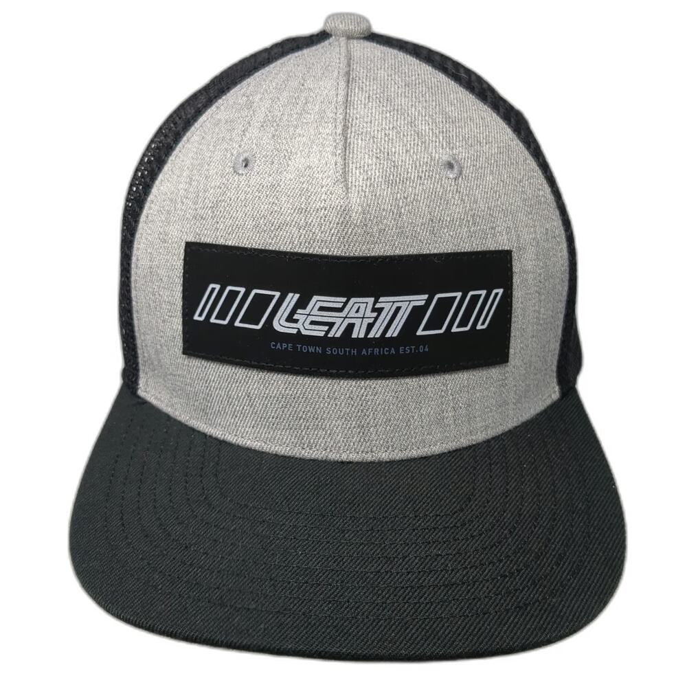 Leatt Trucker Hat Black One Size Mesh Back Snapback Cape Town South Africa Moto